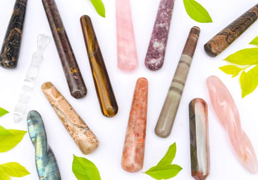 crystal wands